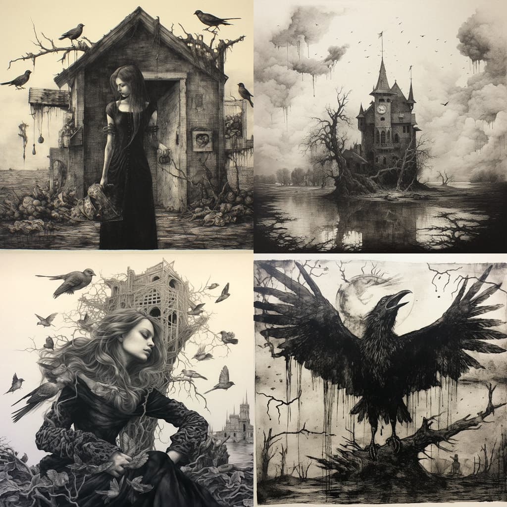 Fine Art Etching AI Art Style Guide Discover the Beauty of Stable