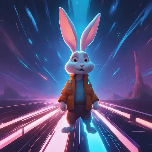 Space Rabbit Speed Stable Diffusion prompt Midjourney