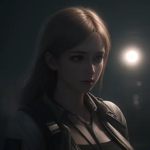 Cinematic mobile girl Stable Diffusion prompt Midjourney