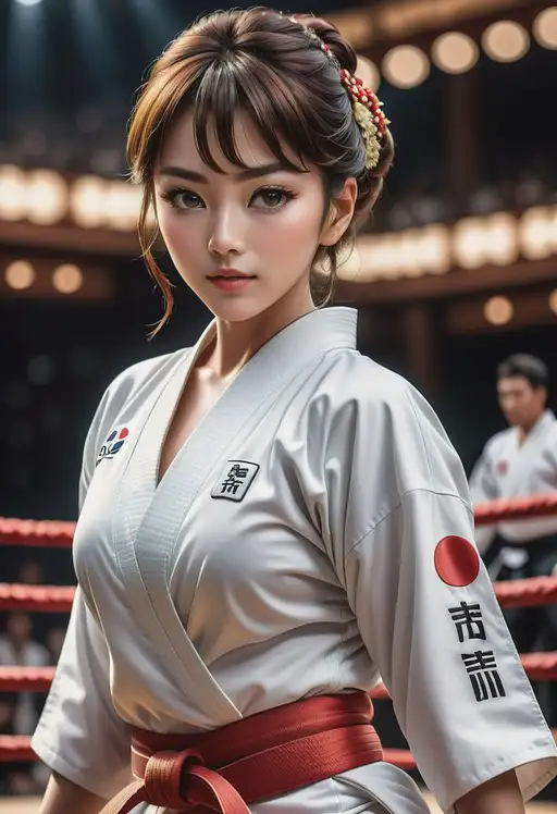 Hyper TKD Fighter Stable Diffusion prompt Midjourney