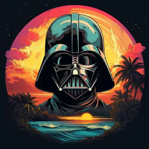 Colorful Synthwave Design Stable Diffusion prompt - Midjourney