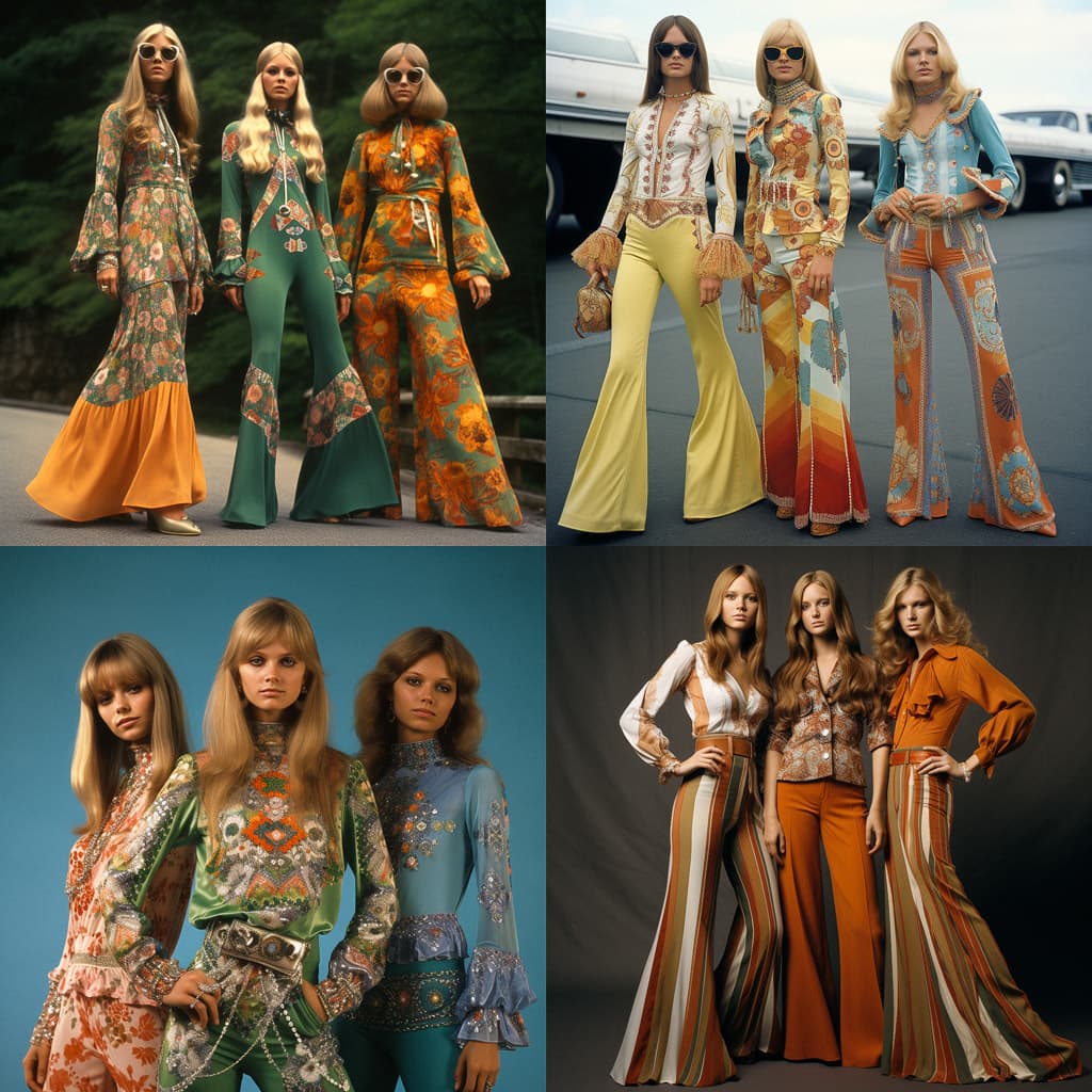 1970s Fashion AI Art Style Library Discover Retro Chic 1970s 1970s Fashion AI Art Style Library Discover Retro Chic 1970s