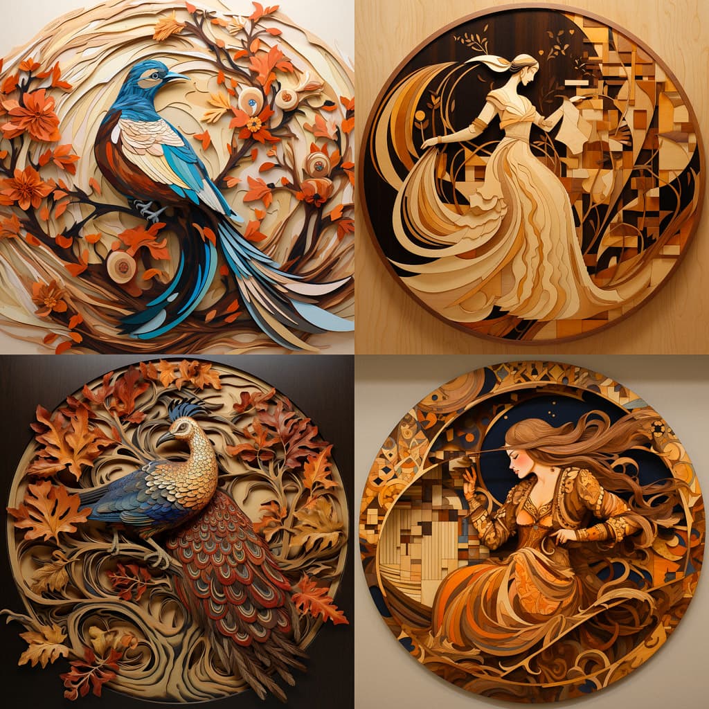 Marquetry AI Art Style A Guide to Stunning Wood Inlay Designs