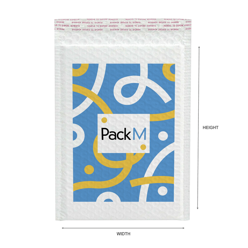 Custom Bubble Mailers Logo Bubble Mailer Bags PackM