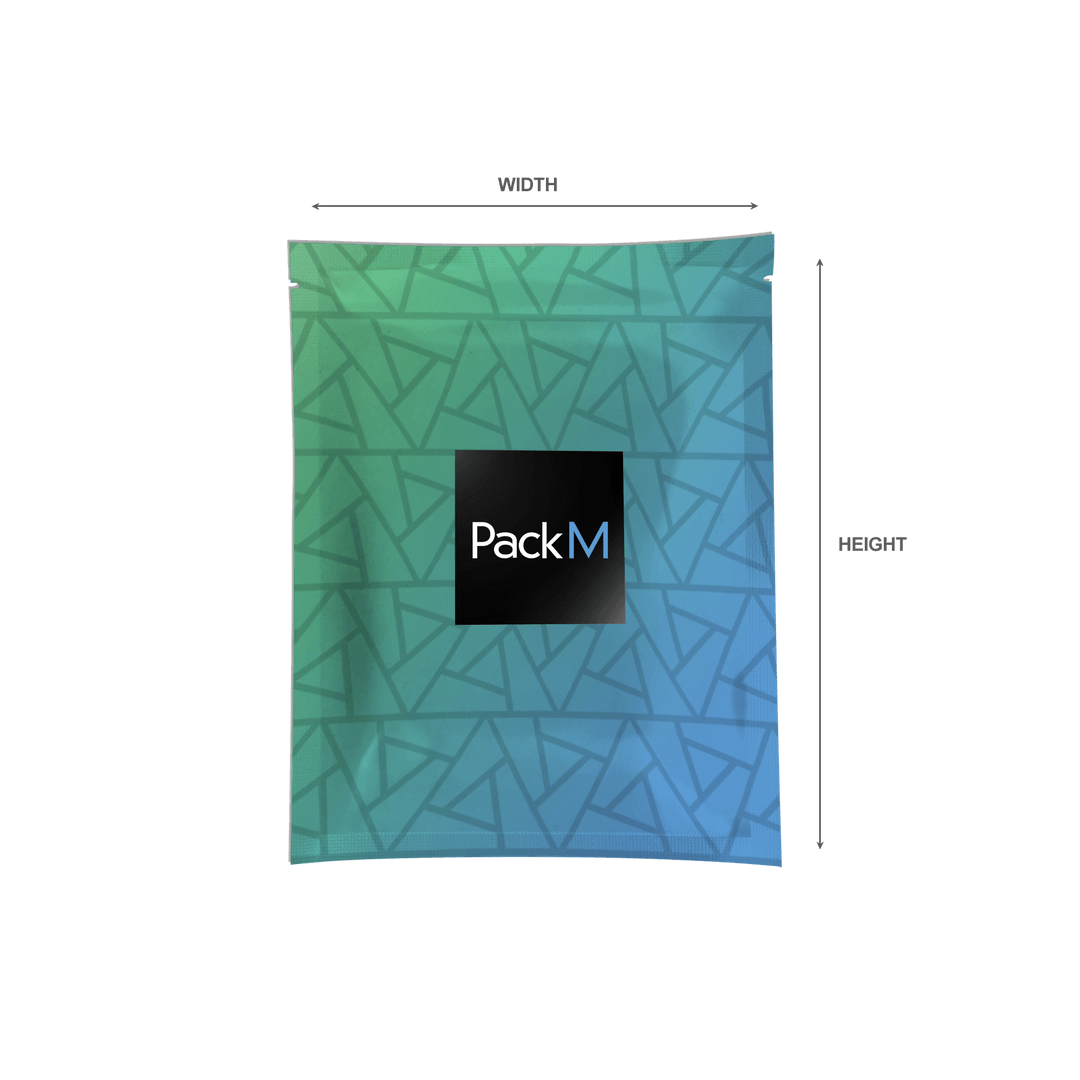 Custom Flat Pouches Personalized LayFlat Pouches PackM