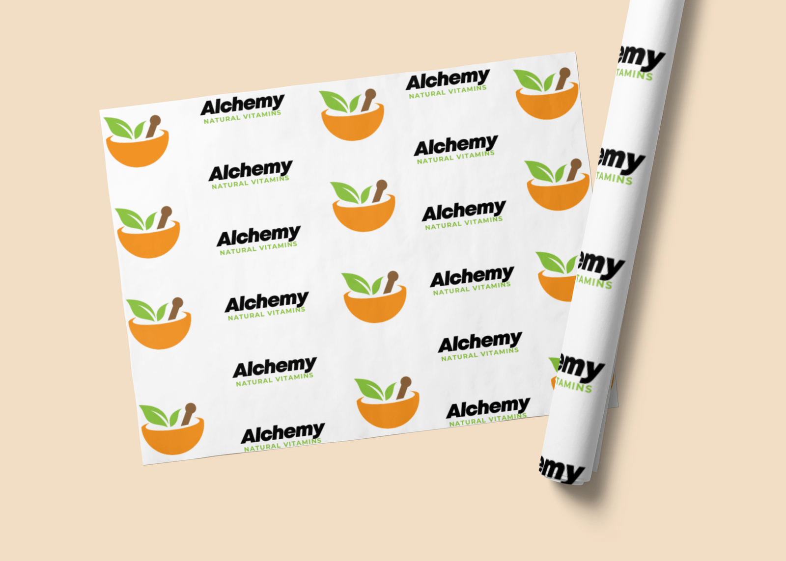 Custom Printed Gift Tissue Paper PackM