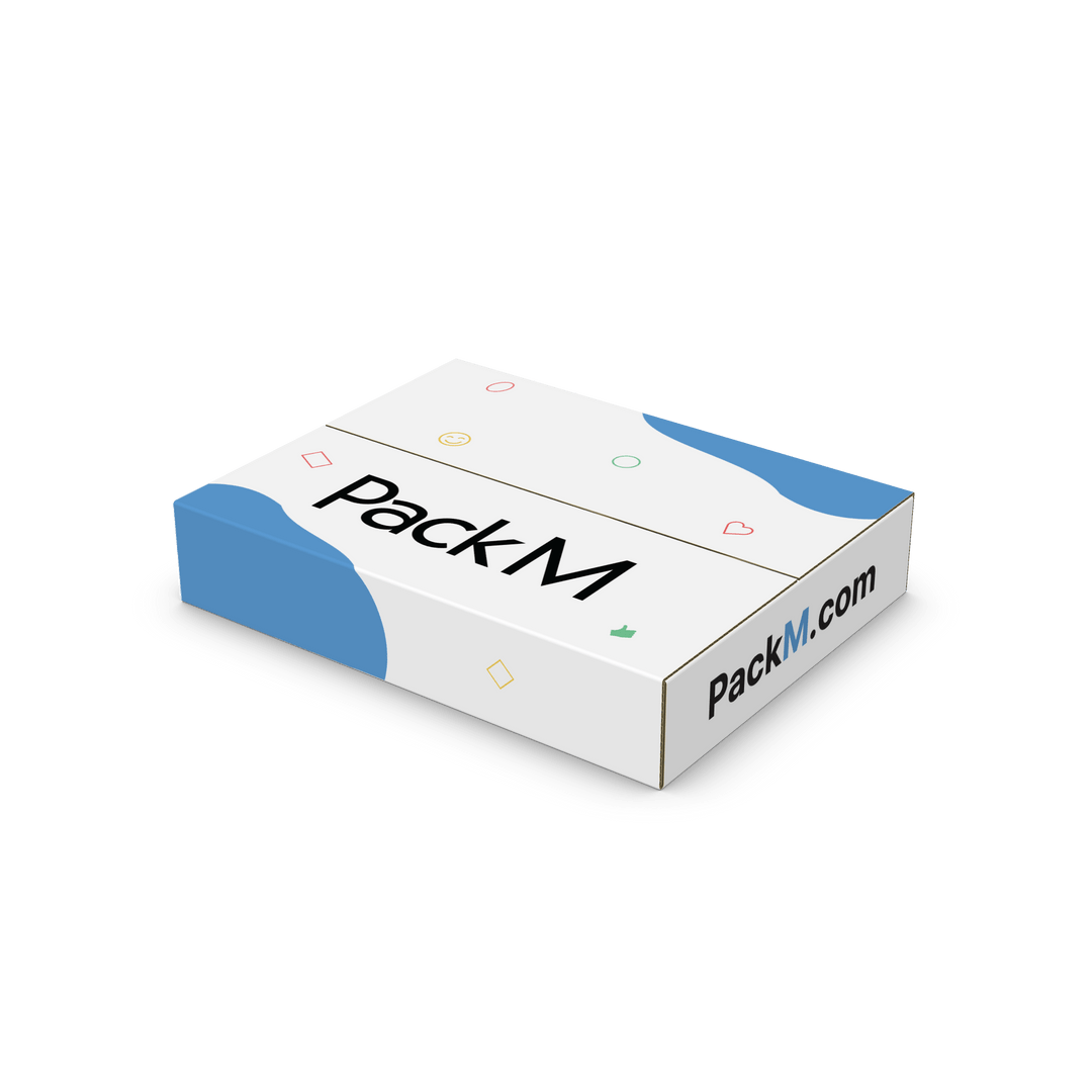 Custom EasyFold Mailers Bookfold Mailer Boxes PackM