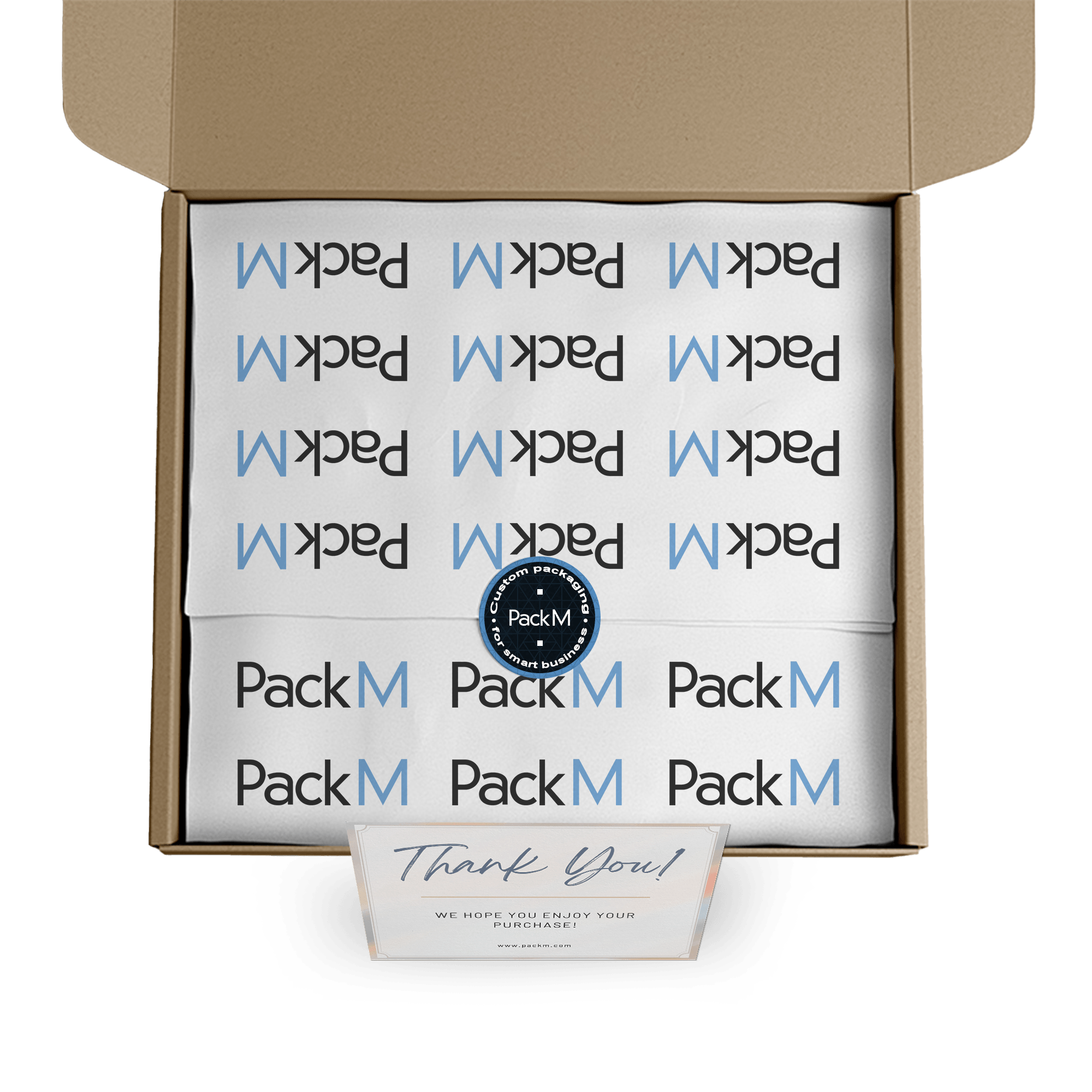 Custom Tissue Paper with Logo PackM