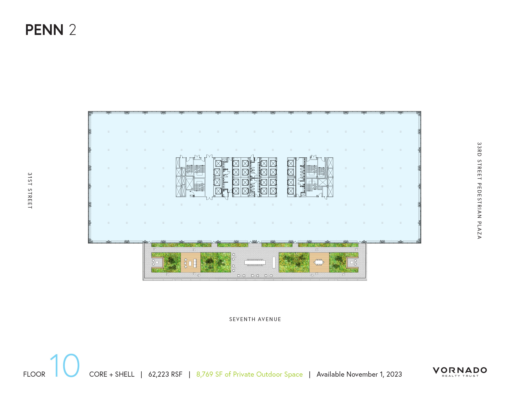 Shell Building Store Samples Plans Pdf Floor Plans | A Vornado Property