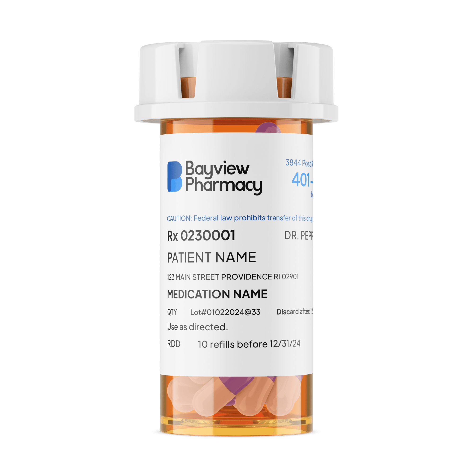 Pyrimethamine 50 mg/Leucovorin 10 mg Capsules Formulas Bayview Pharmacy