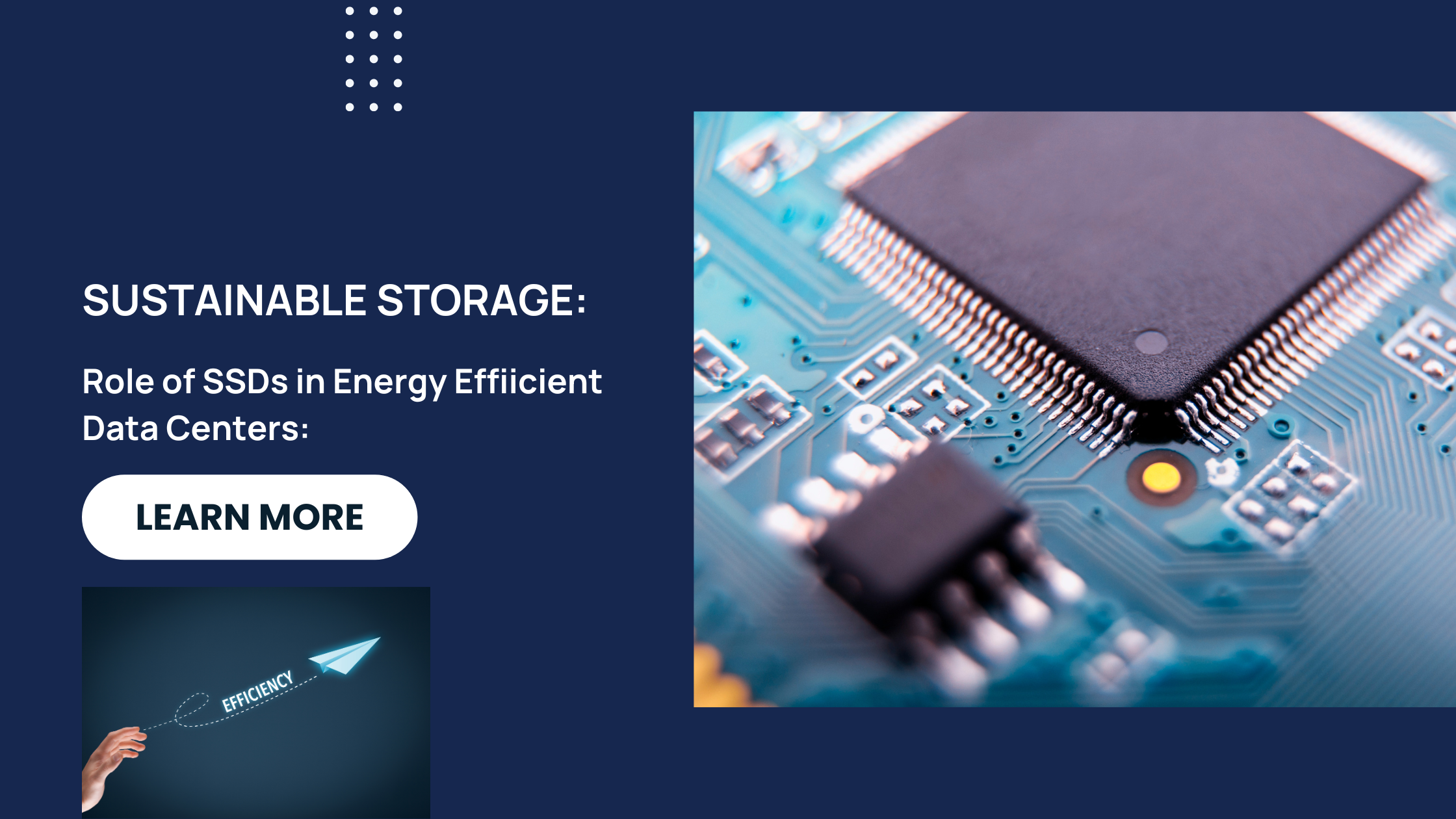 Sustainable Storage: The Role of SSDs in Energy-Efficient Data Centers