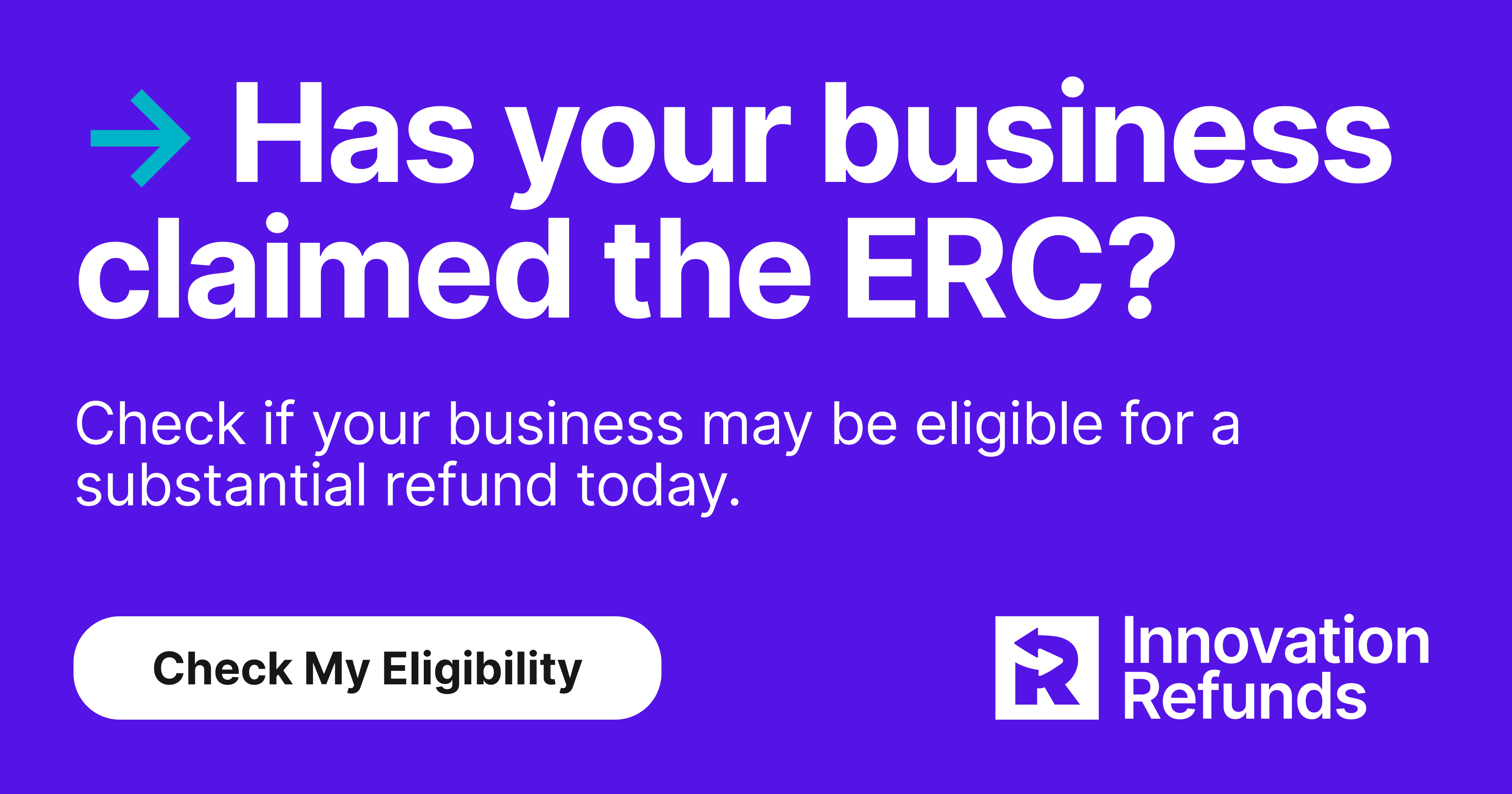 Innovation Refunds Apply for Employee Retention Credit