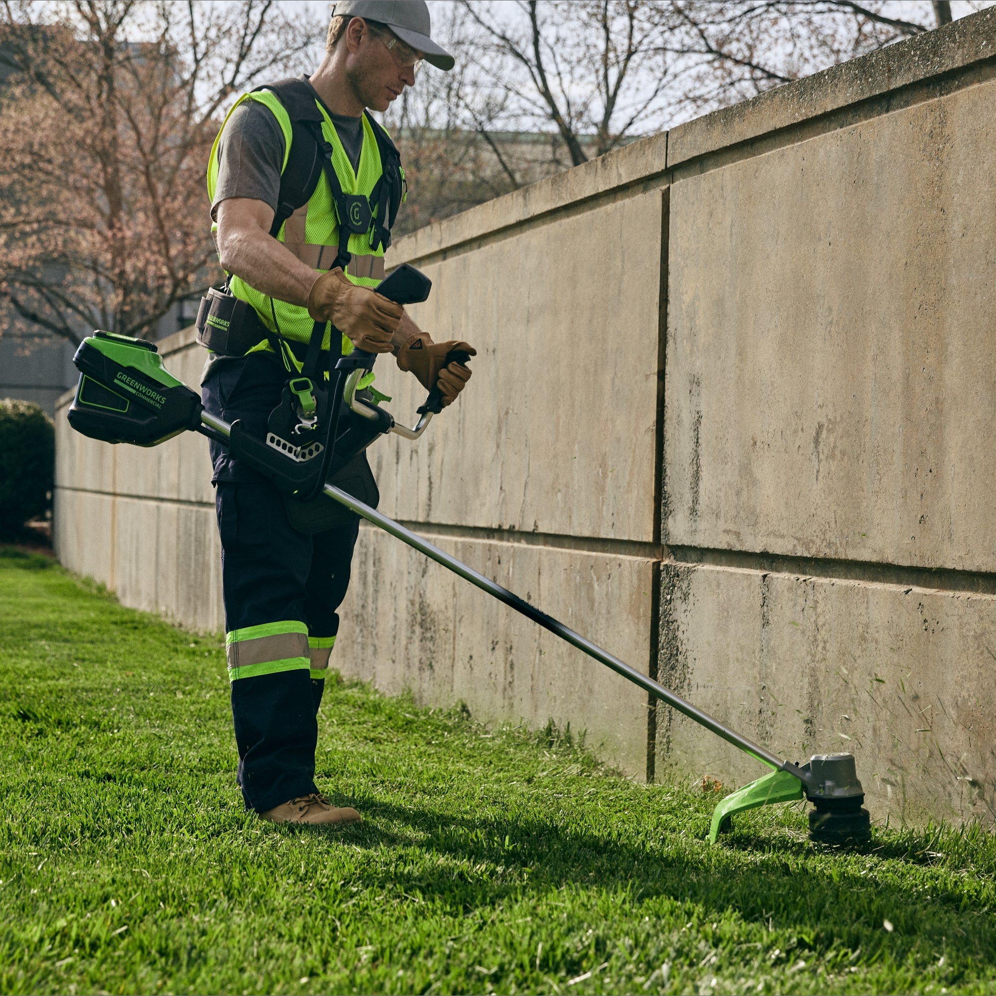 82TB20 82V GEN II 2.0kW BIKE HANDLE STRING TRIMMER by Greenworks
