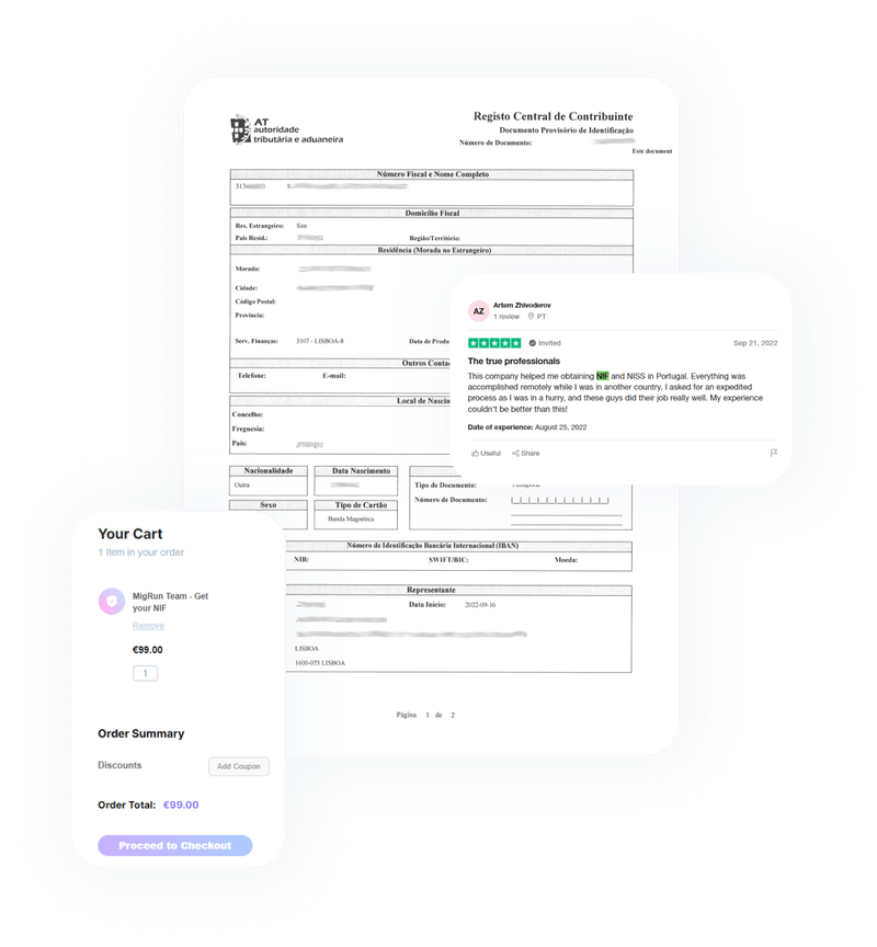 NIF Number Portugal Online | Vat Registration Number Portugal | Tax Id ...