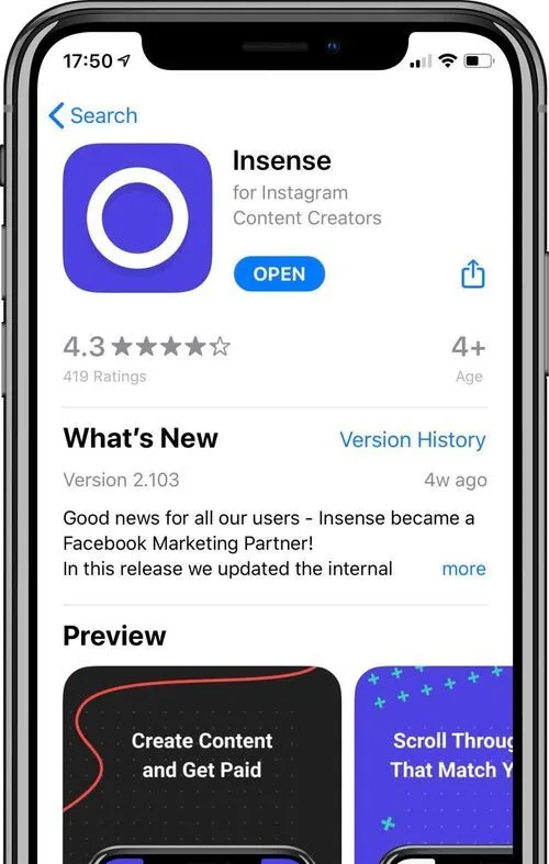 Insense APP - Sign up for Insense
