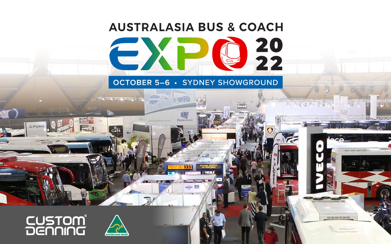 Come Visit Custom Denning at the Australasia Bus & Coach Expo | Custom ...