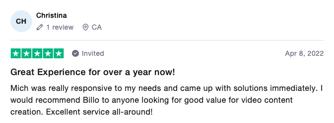 customer review