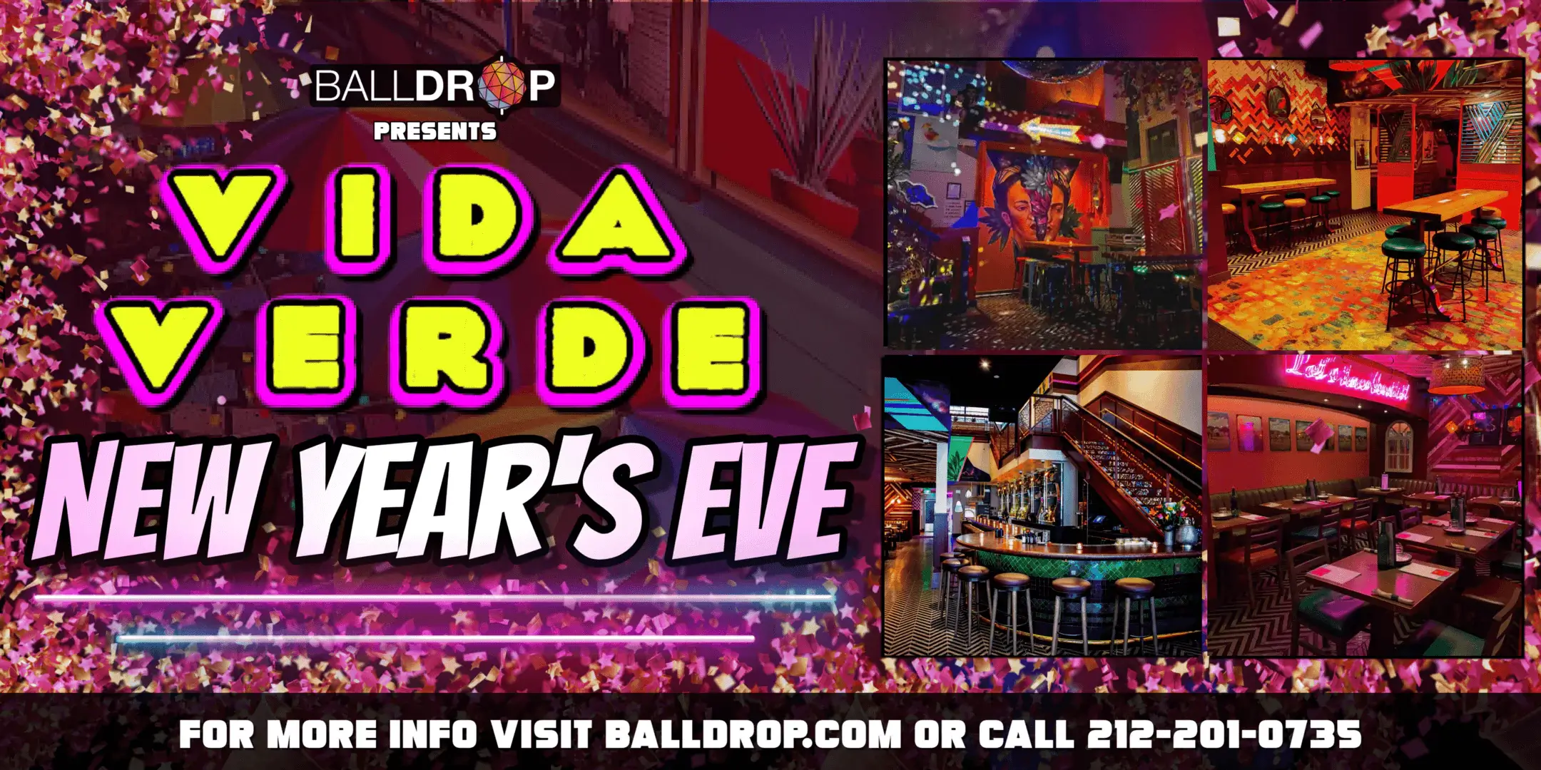 Vida Verde NYC NYE Party New York New Year's Eve 2025