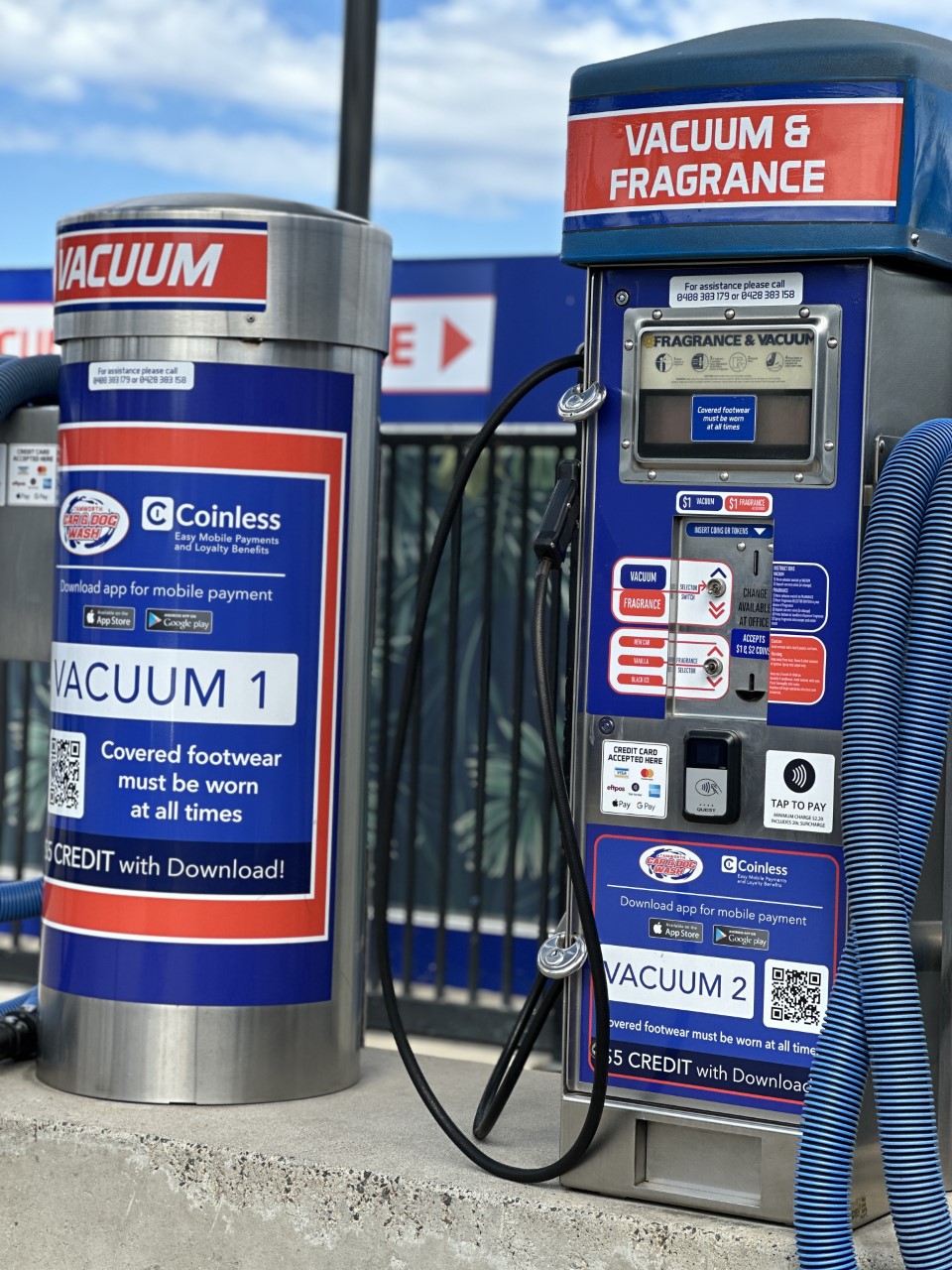 Our Vacuums are here to help you keep the inside of your car clean! Tamworth Car & Dog Wash News