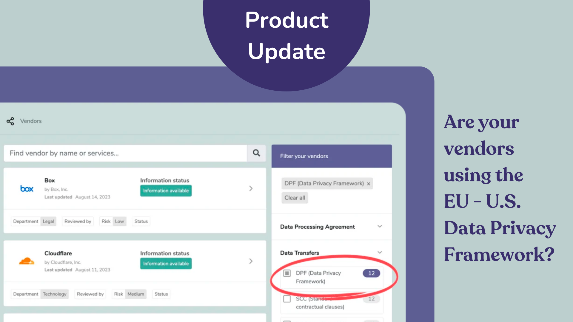 Eu U S Data Privacy Framework Product Update Openli