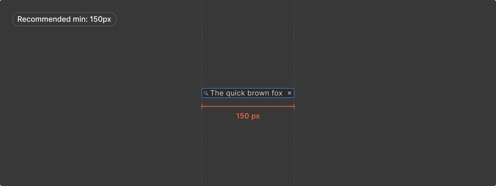 A basic slider with a text label on the left and a numeric field on the right.