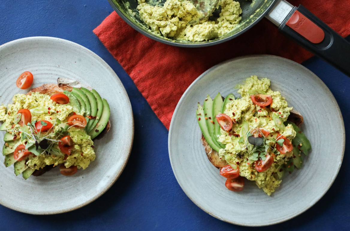 Avo Toast with Tofu Scramble BOSH!