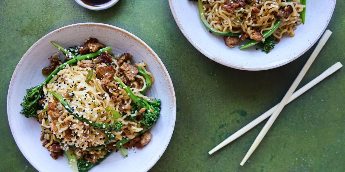 Chilli Smoked Tofu Noodles BOSH!
