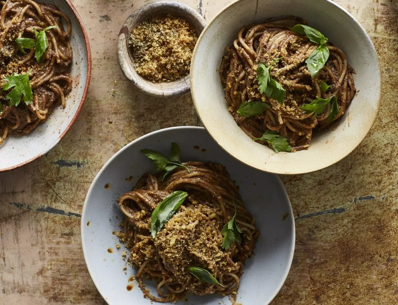 Black Olive Pesto Pasta BOSH!