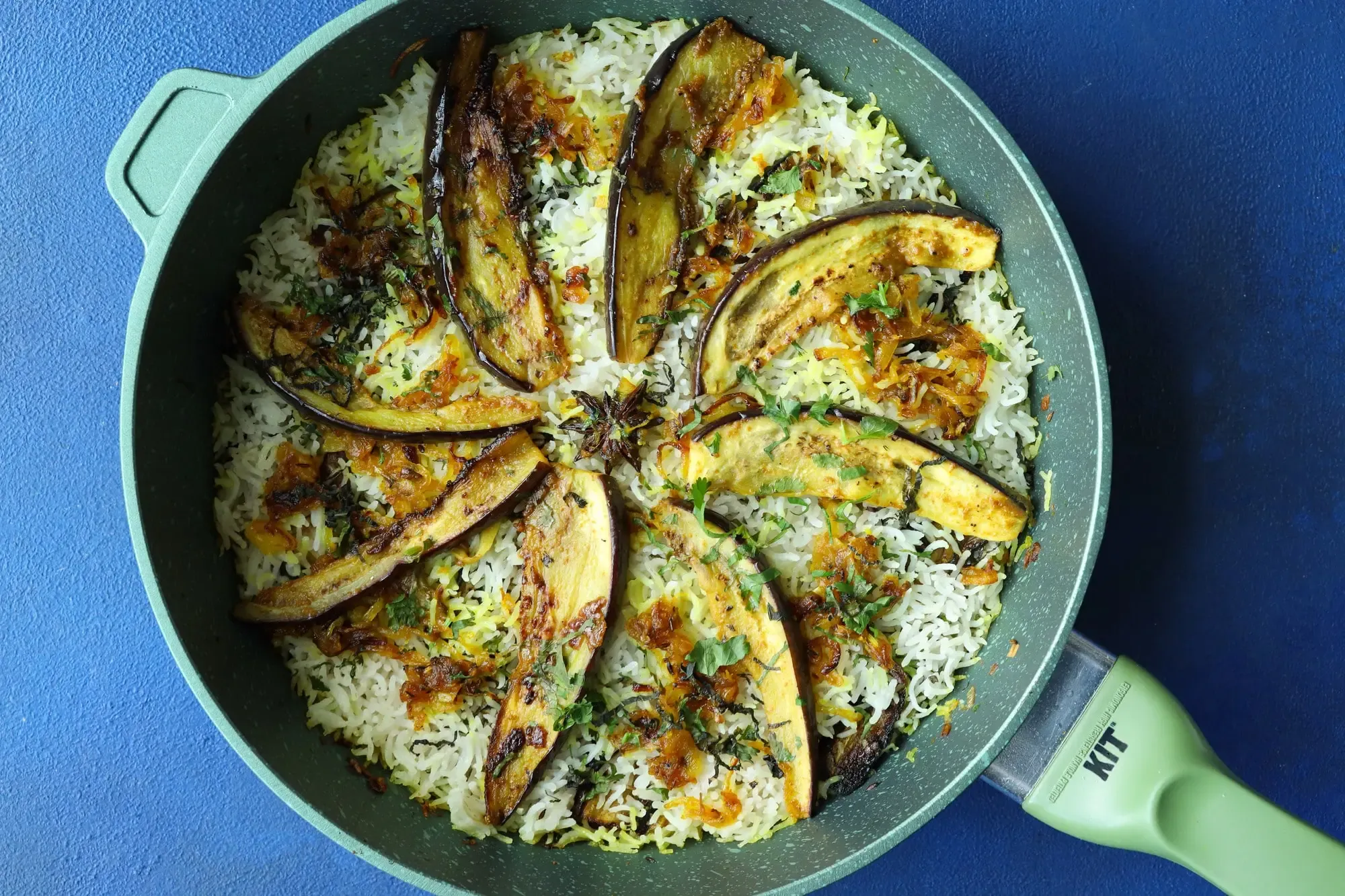 Curried Aubergine Rice BOSH!