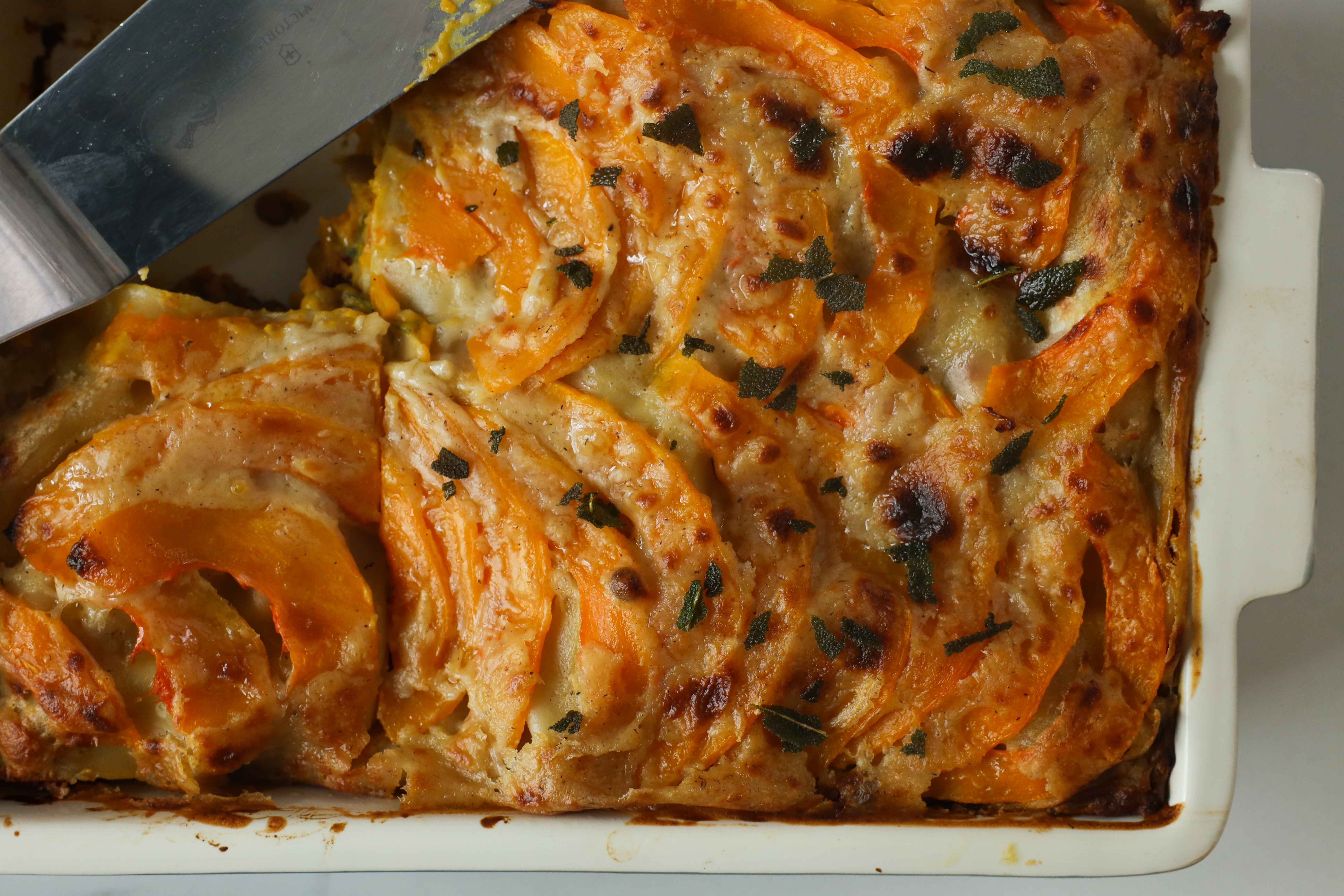 Butternut Squash and Sage Lasagne BOSH!