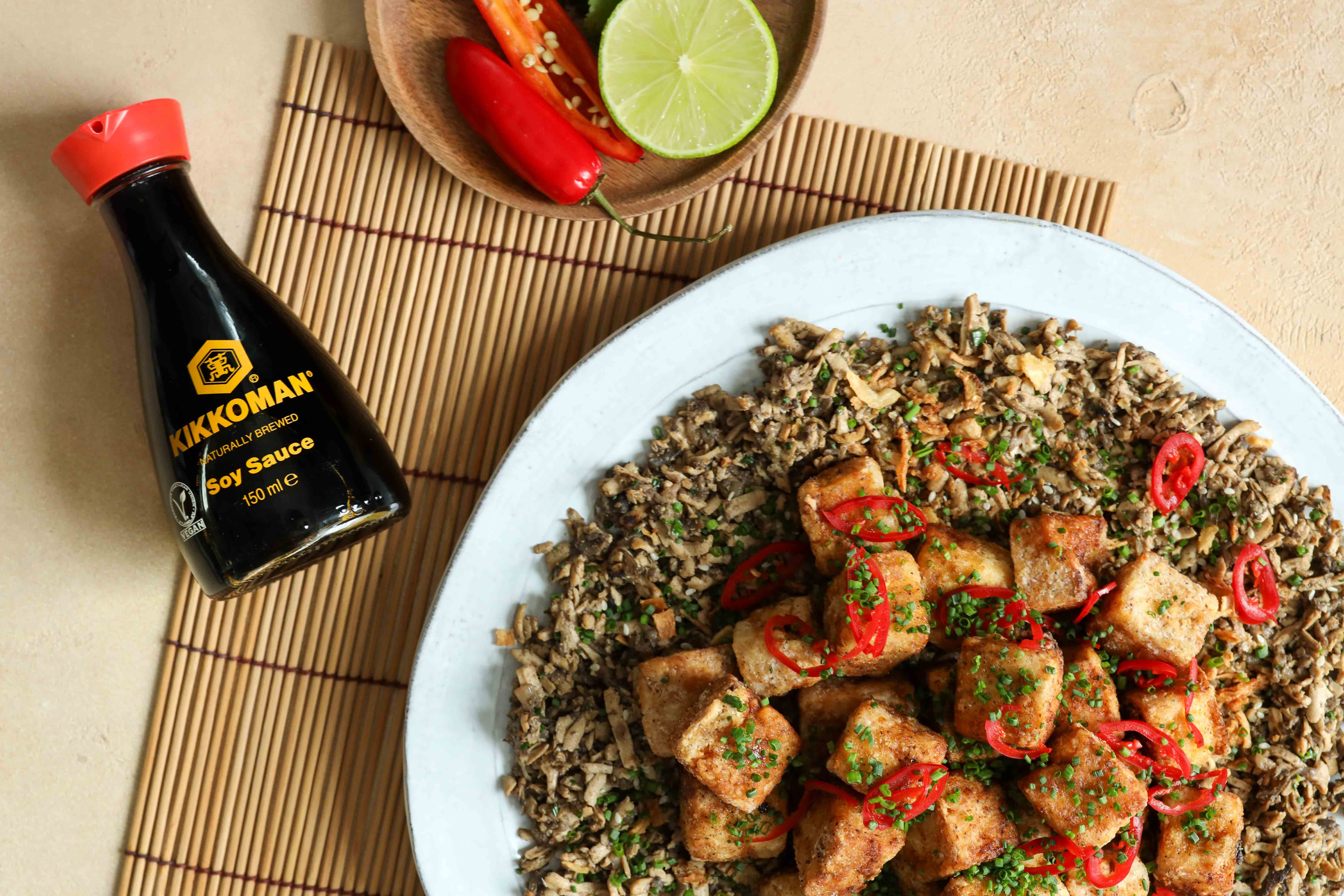 Sichuan Spiced Mince with Crispy Tofu BOSH!