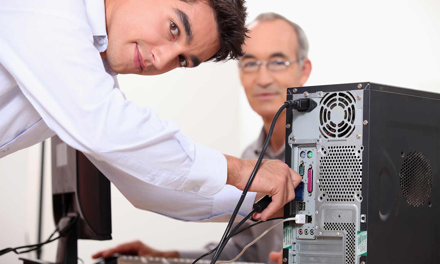 In-home IT tech support provided by borked PC experienced technicians.