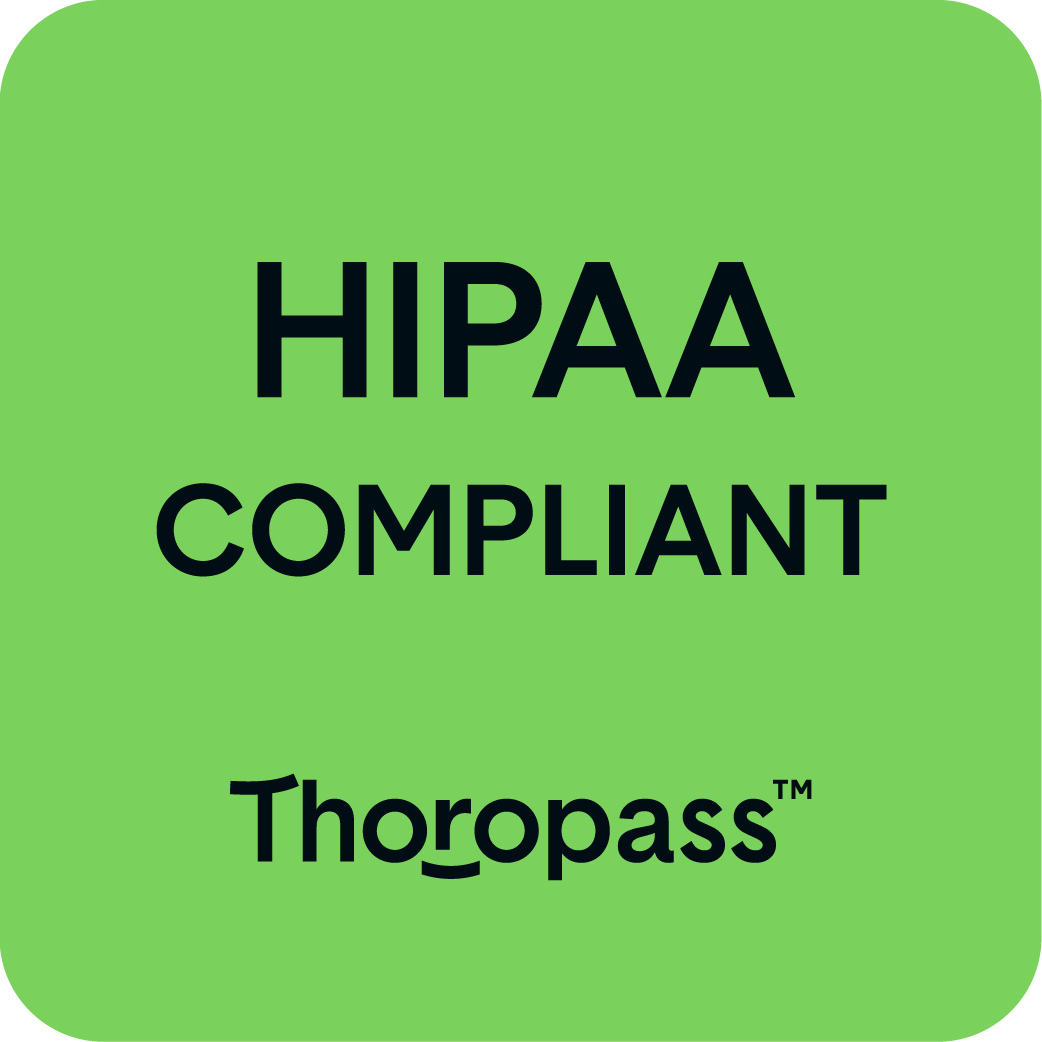 HIPAA Compliant badge