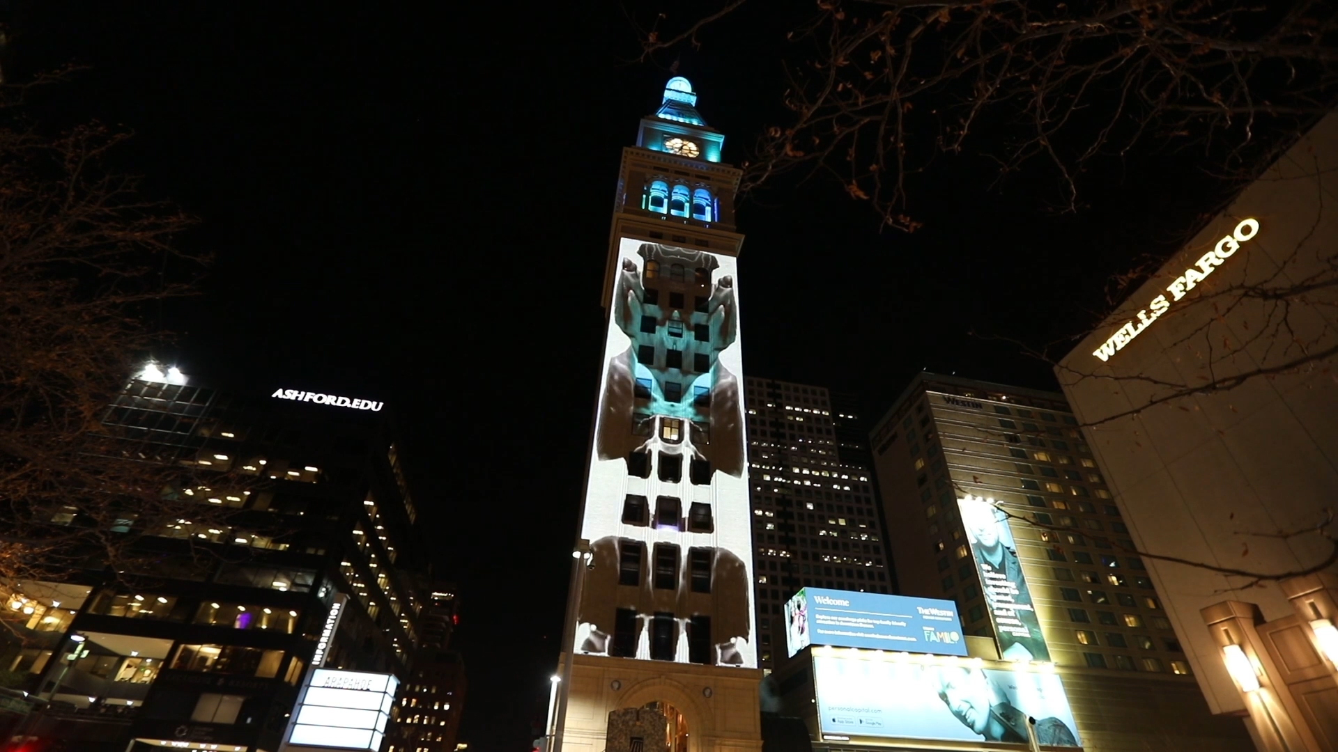 Incunabula: Denver Clock Tower Transformed through Projection Mapping
