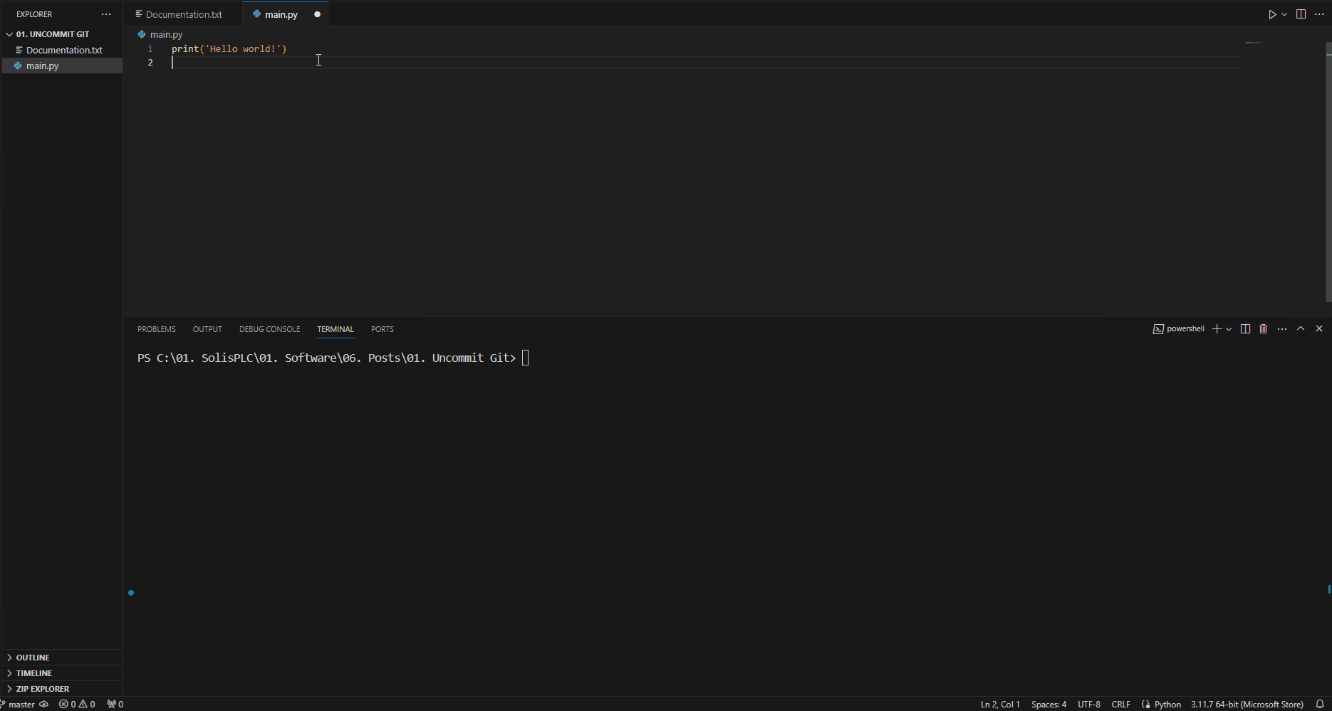 Figure 4 - Uncommit in Git | Push a “Counter Commit” that Removes All Changes You’ve Previously Made