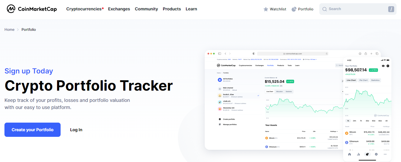 Top 10 Crypto Portfolio Trackers - Complete List