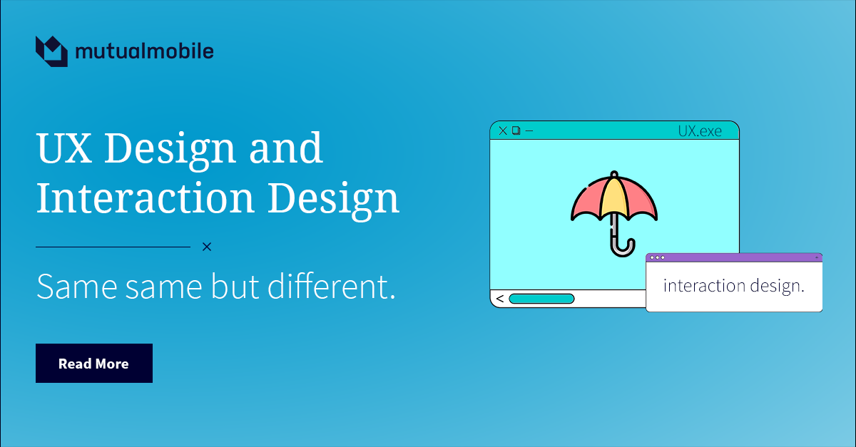 Comparison Between Interaction Design & UX Design