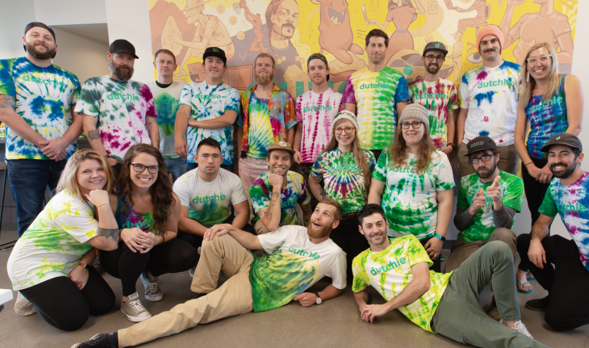 dutchie employees at the office
