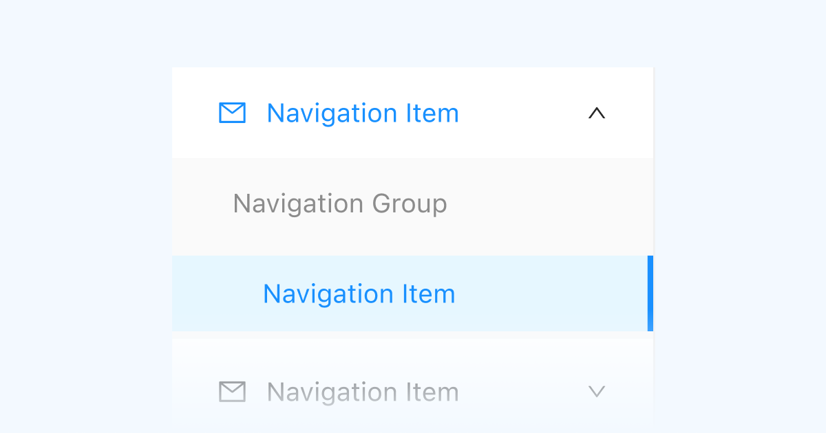 Figma Menu Component Ant Design System for Figma