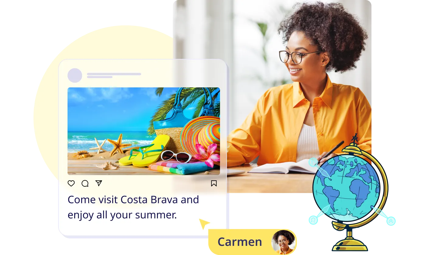 Getgloby translate marketing assets campaign ads using ai