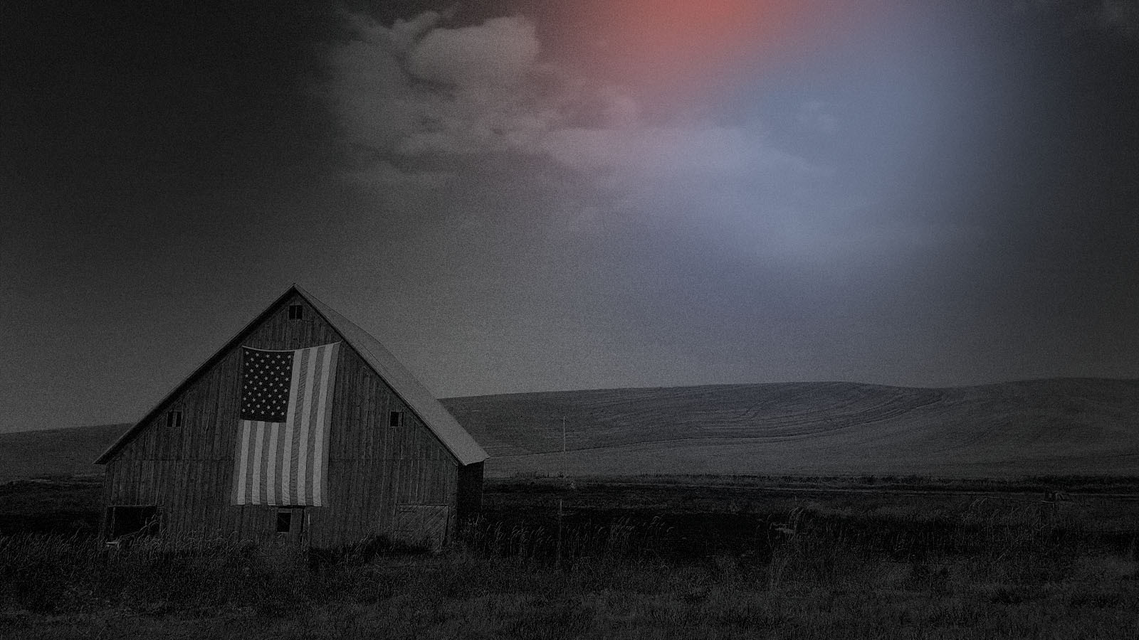 Scene of rural community