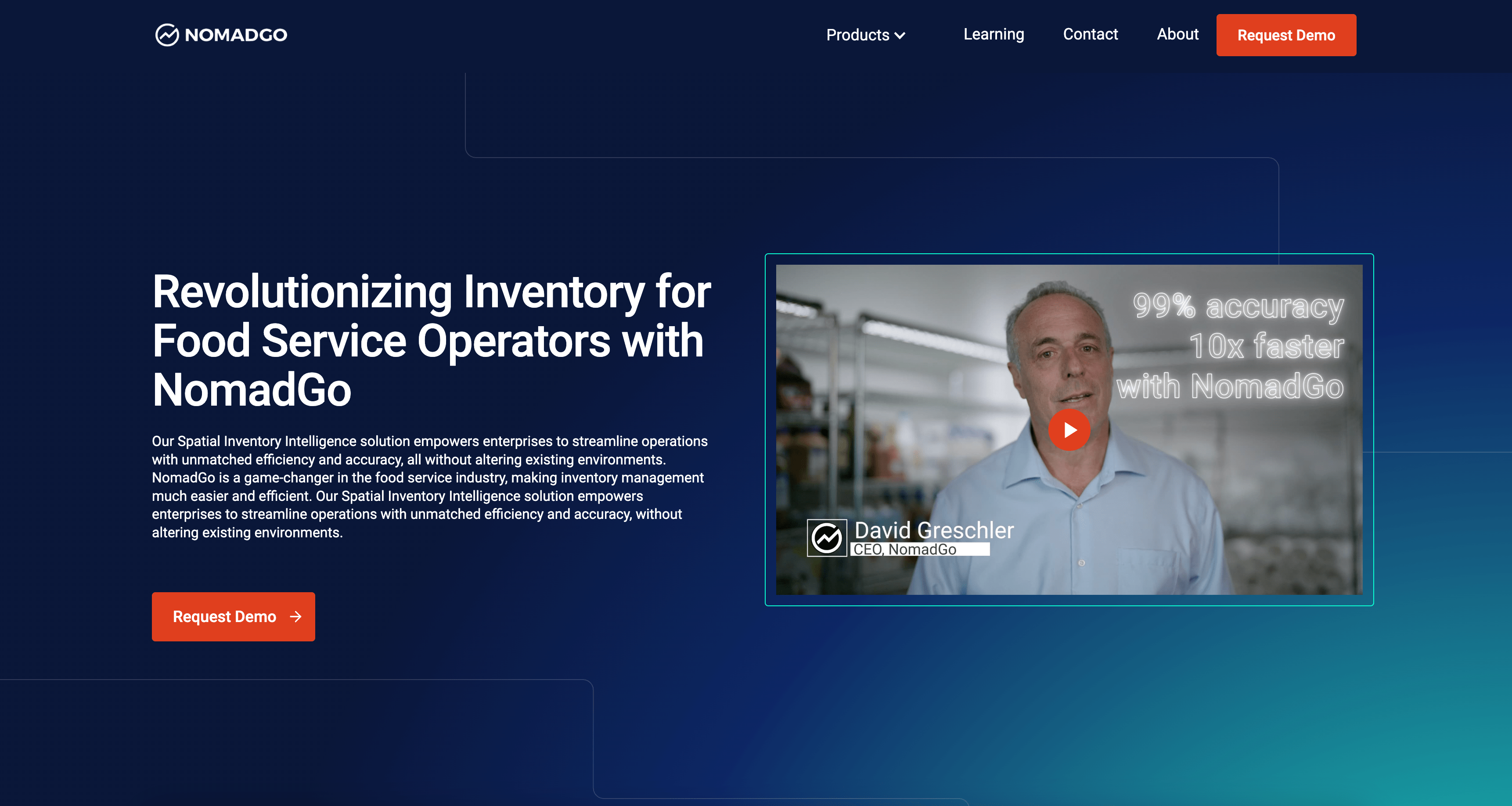 Revolutionizing Inventory for Food Service Operators with NomadGo