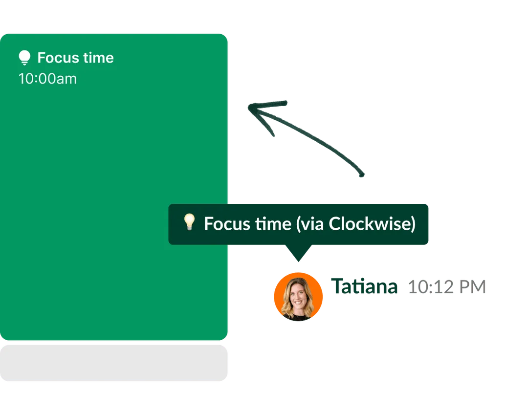 Create focus time with Clockwise