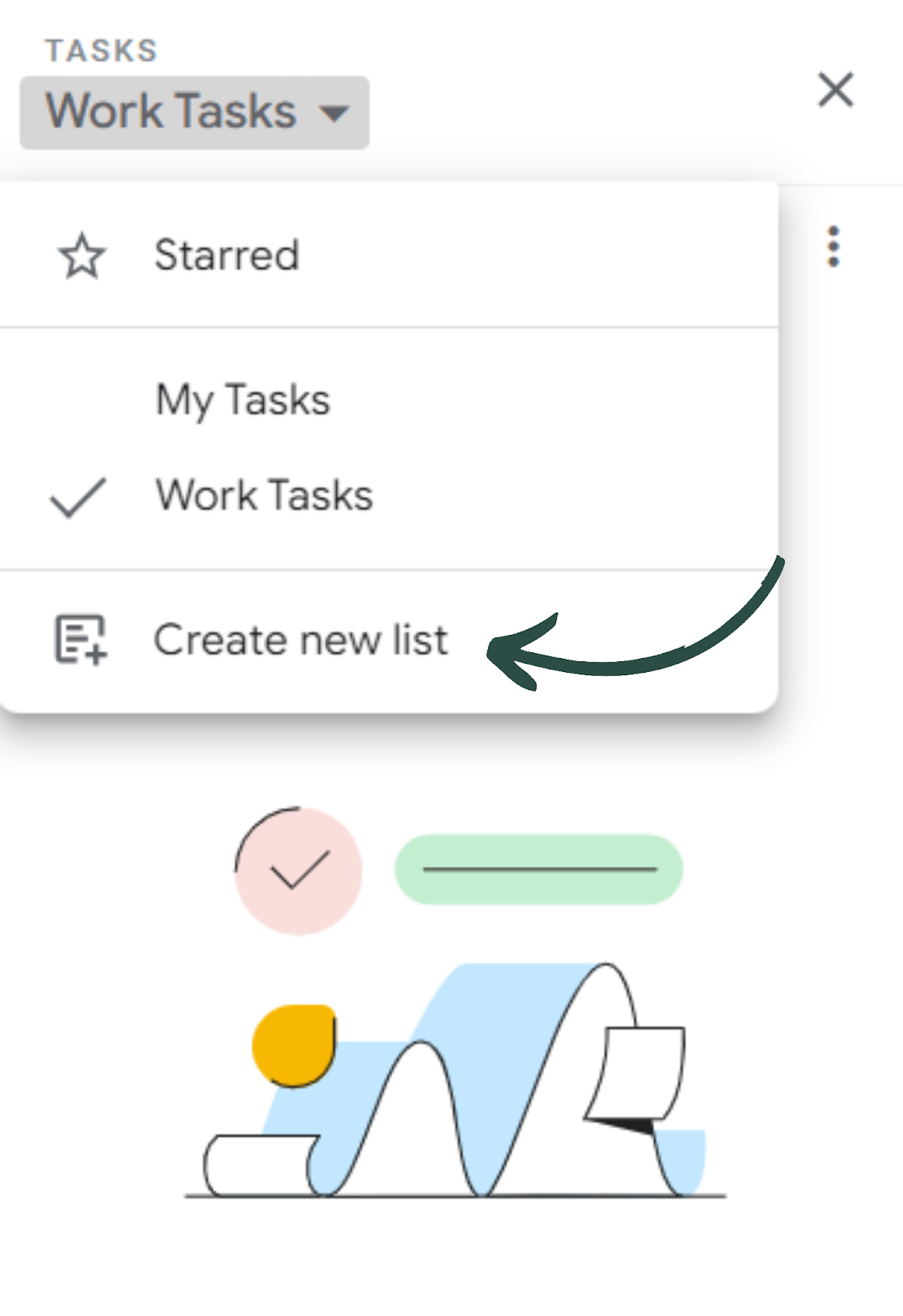 Google Task List