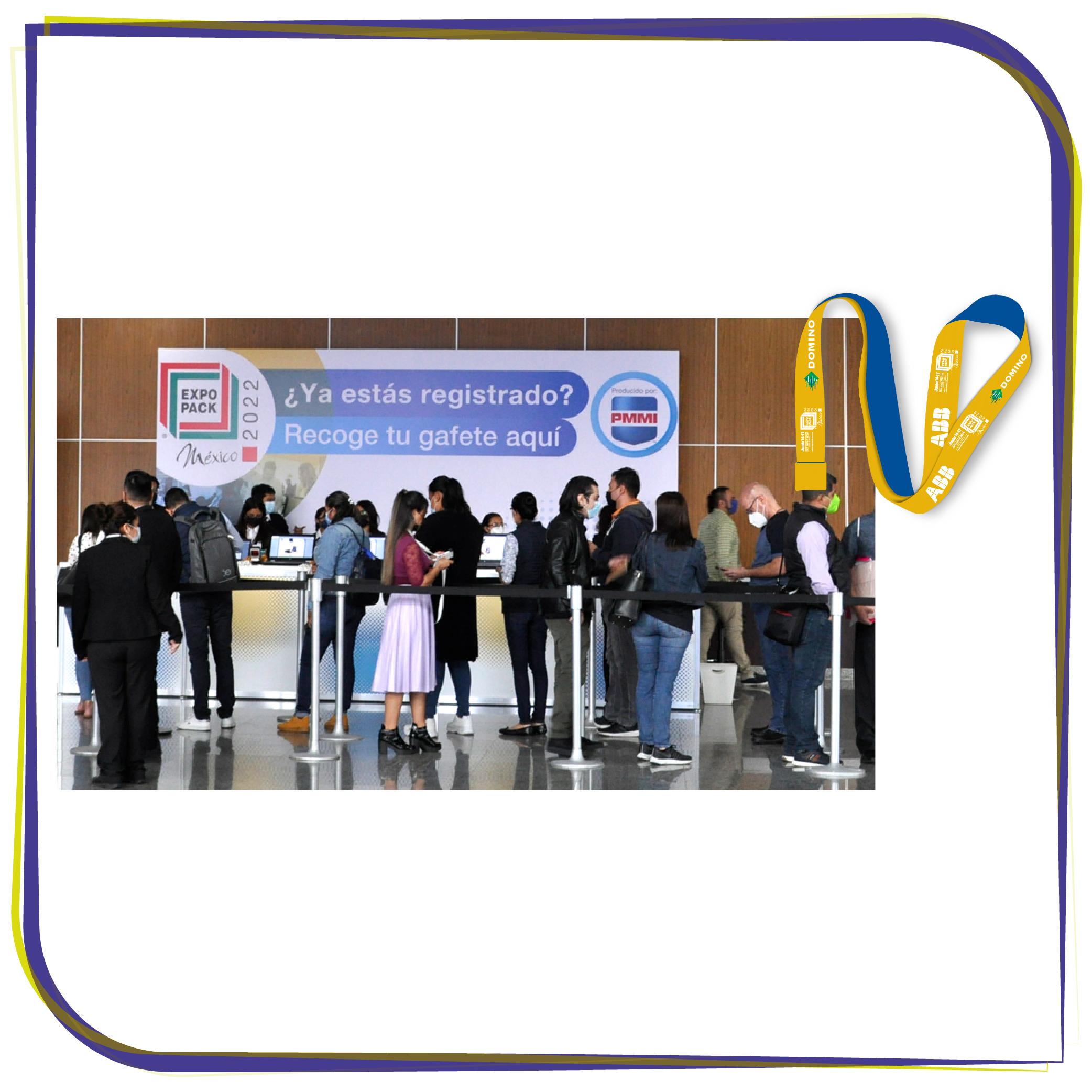 Attendee Lanyards EXPO PACK Guadalajara