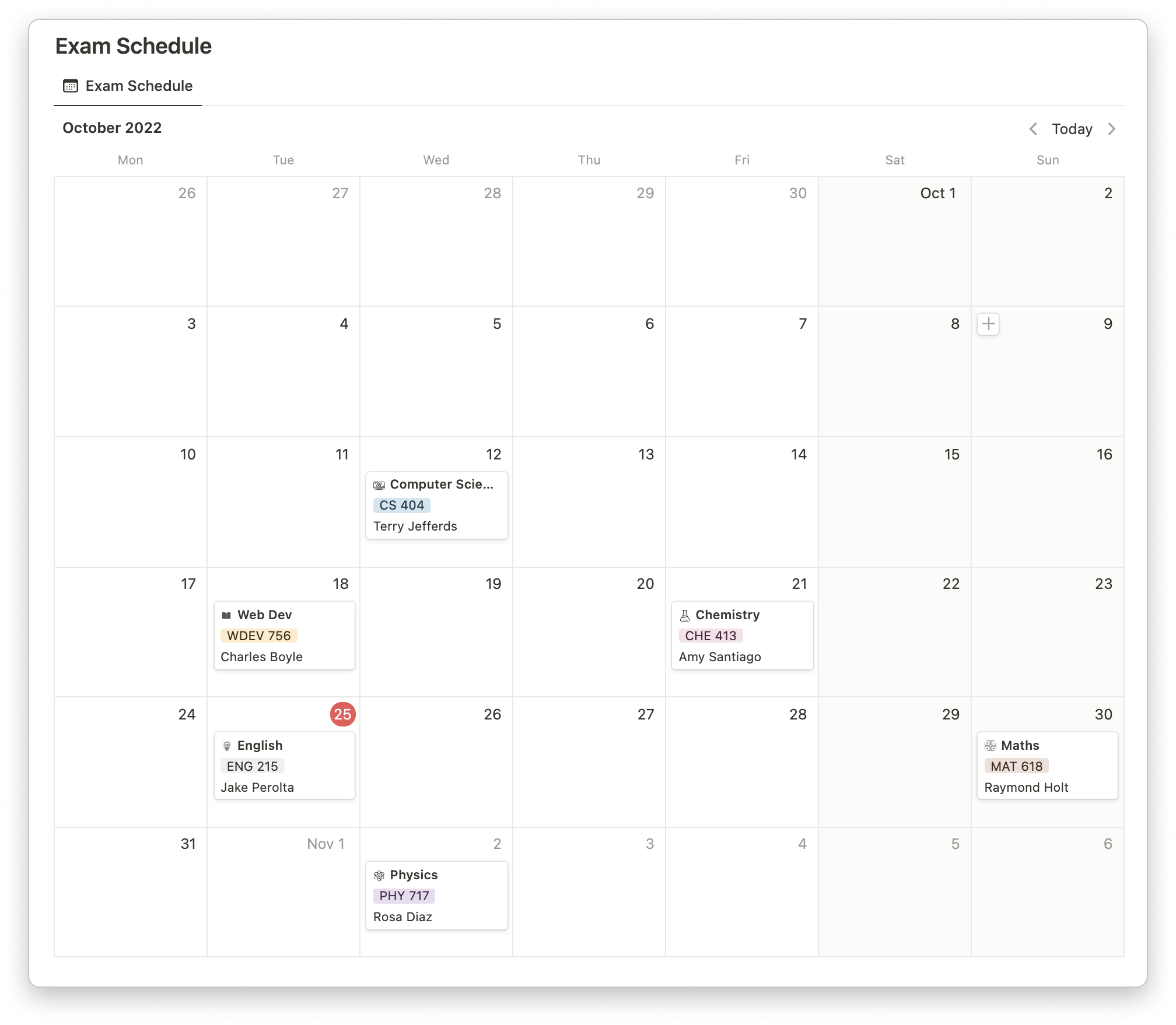 Student system notionland template gallery