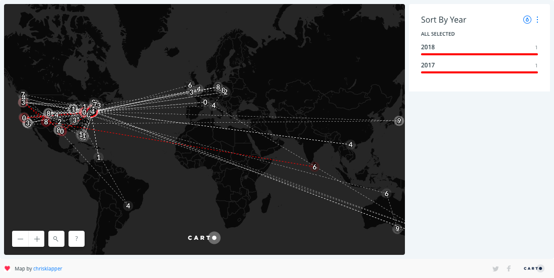 Map of the Month: Pi Project - Connecting the World Through Art