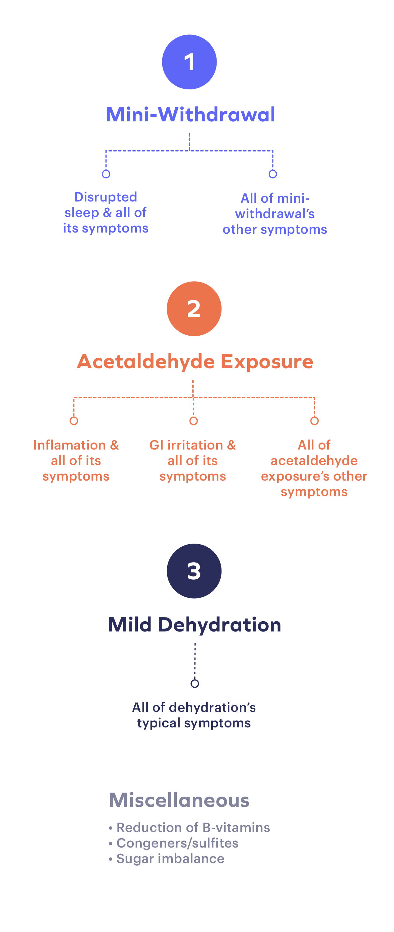"Hair of the dog" proves that hangovers are more than dehydration. Here