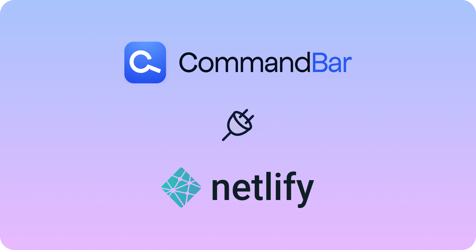 Integrate Netlify with CommandBar