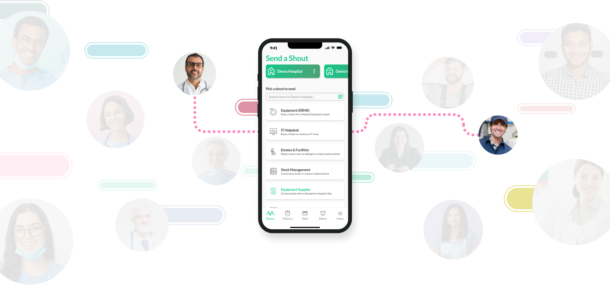 Medishout – An app for reporting any operational issue in healthcare